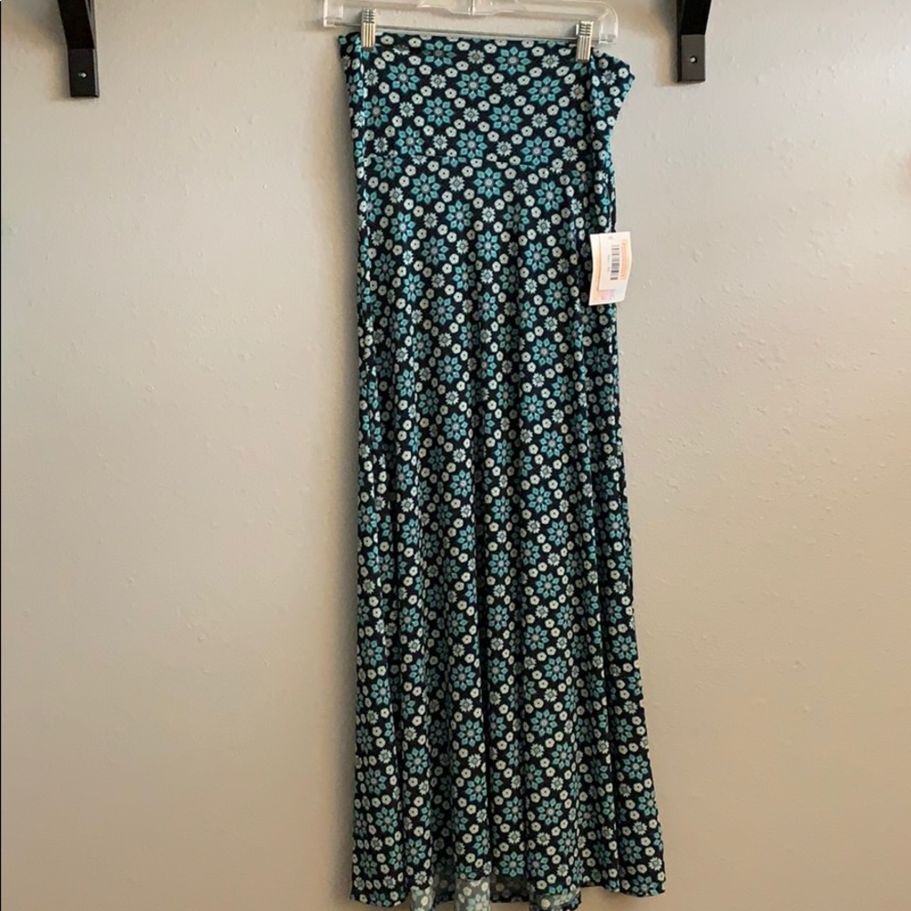LuLaRoe Multi-colored Maxi Skirt Size XS - NWT